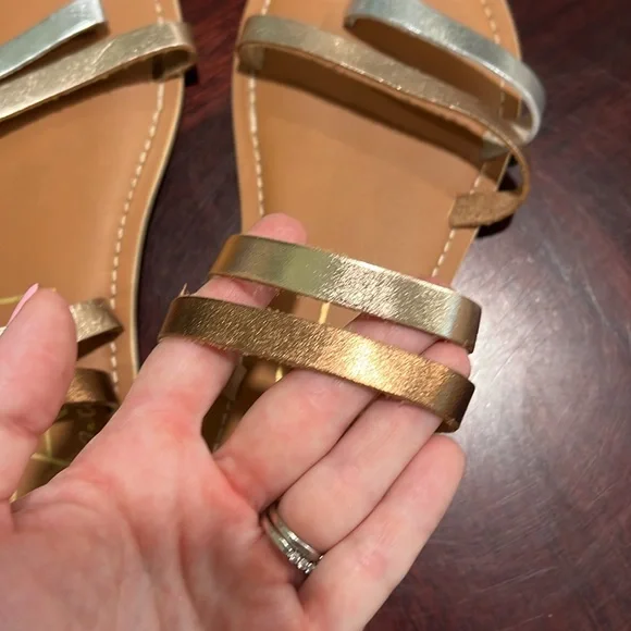 Beach by Matisse multi colored metallic sandals - Picture 4 of 4